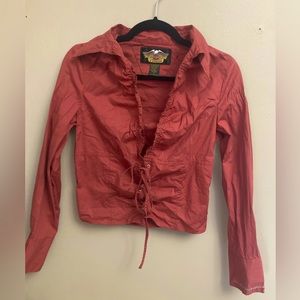 Vintage Harley Davidson Top